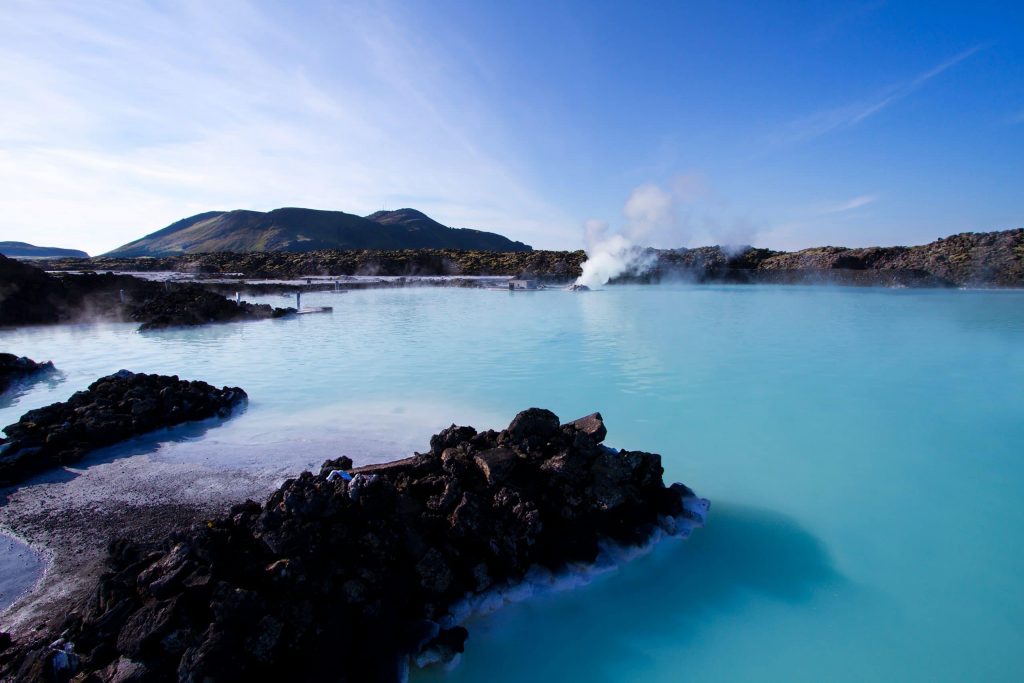 Blue Lagoon en Islande, source chaude