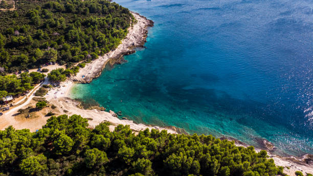 Mali Portić sur la péninsule de Kamenjak plage sable croatie