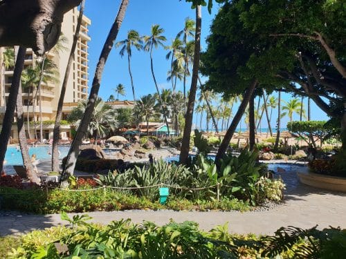Photo d'un village vacances à Hawaï
