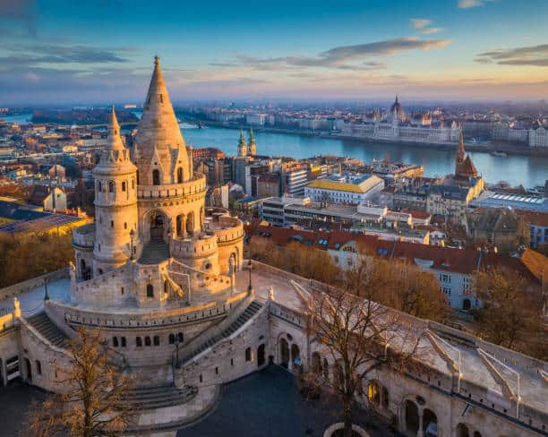 Bastion des pêcheurs dans la capitale de la Hongrie Budapest