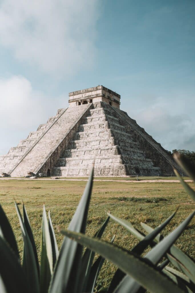 Pyramide Maya à Chichén-Itzá, Yucatan, Mexique