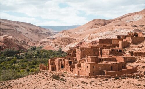 Village de Telouet au maroc